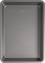 Wilton Silver Non Stick Oblong Cake Pan, Made without PFAS, Durable Steel - Image 4
