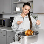 Fox Run Turkey Roasting Rack and Lifter - Image 2