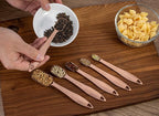 Accurate 18/8 Stainless Steel Measuring Spoons, Heavy Duty Good Handle Set of 6 - Image 7