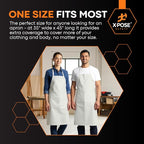 Xpose Safety Heavy Duty Vinyl Waterproof Aprons, Industrial and Commercial Use - Image 6
