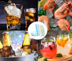Silicone Ice Cube Tray, 4 Pack Easy-Release & Flexible 14-Ice Cube Trays - Image 7