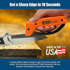 AccuSharp Knife Sharpener, Ergonomic Comfortable Handle, Compact & Easy to Use - Image 7