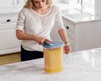 Tribello Pitcher with Lid 1 Gallon, Slim Clear Plastic Water Pitcher with - Image 3