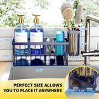 Cisily Navy Blue Sink Caddy Organzier - Image 2