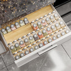 AMBIRD Bamboo Spice Drawer Organizer by AMBIRD