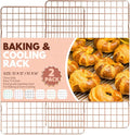 2 PCS Cooling Racks for Cooking and Baking, 15x10 Inches Stainless Steel by Unknown