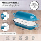 Enamelled Cast Iron Bread Loaf Pot – Dutch Oven - Image 2
