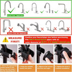 Sink Organizer Rack for Kitchen and Bathroom, Stainless Steel Detachable - Image 3