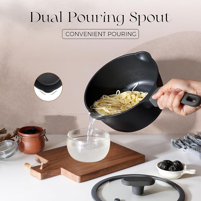 PRICUSIS Ceramic Nonstick Saucepan - Image 5