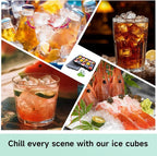 Tvmania Ice Cube Trays Set of 2, Easy Release 15 Flexible Silicone Ice Cube - Image 6