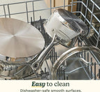 Cuisinart Chef’s Classic 11-Piece Stainless Steel Pots and Pans Set, Cookware - Image 5