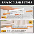 16.7 Inches Marble Rolling Pin for Baking - Image 6