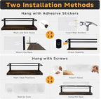 4-Tier Wall Mount Spice Rack Organizer - Image 8
