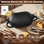 Enameled Cast Iron Oval Bread Oven - Image 5