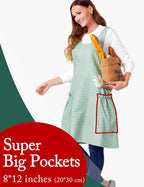 Cozy Adjustable Cross Back Aprons - Image 2