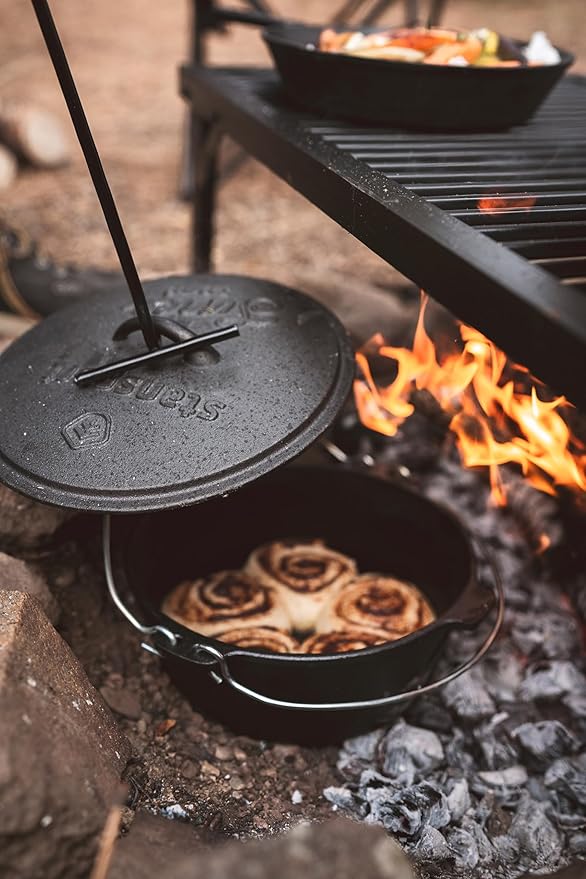 Stansport Pre-Seasoned Cast Iron Dutch Oven - Image 9