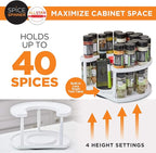 Allstar Innovations Spice Spinner Two-Tiered Spice Organizer & Holder That - Image 2