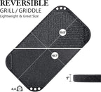 SENSARTE Nonstick Griddle Grill Pan, Pro-Grid Reversible Grill & Griddle Pan - Image 5