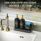 Cisily Kitchen Soap Dispenser Set Comes - Image 4