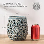 Farmhouse Kitchen Utensil Holder - Image 3