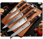 Knife Set with Block, Magnetic Knife Block Set with Knives - Image 6