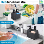 Kitchen Hand Soap and Dish Soap Dispenser Set, Dual Soap Dispenser - Image 6