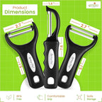 Spring Chef Vegetable Peelers for Kitchen - Image 3