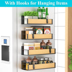 HuggieGems 4 Pack Magnetic Spice Storage Rack Organizer - Image 2