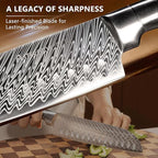 Knife Set, Astercook 21 Pieces Kitchen Knife Set - Image 5