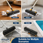 Yocada Floor Scrub Brush with Long Handle 3 in 1 Dual-Sided Stiff Bristle - Image 7