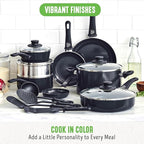 GreenLife 16 Piece Nonstick Cookware Set, Soft Grip Non-Toxic PFAS-Free Ceramic - Image 5