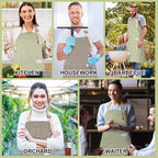 Janmercy 24 Pcs Aprons for Women Men - Image 7