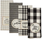 DII Home Sweet Farmhouse Kitchen Collection, Dishtowel Set - Image 4