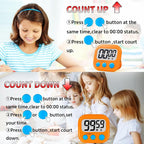 Timer for Kids Teachers Supplies Digital Kitchen Timers for Cooking Large - Image 7