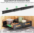 Pull out Cabinet Organizer, Heavy Duty Slide out Pantry Shelves Drawer Storage - Image 4