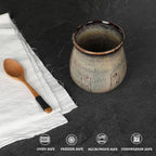 Ceramic Utensil Holder, Small Utensil Crock Ideal - Image 4