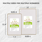 Cutting Board for Kitchen, Wheat Straw Fiber Cutting Board, Dish Washer Safe - Image 3