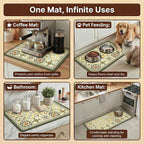 Boho Dish Drying Mat for Kitchen Counter - Image 6