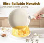 SENSARTE 24 Piece Pots and Pans Set, Nonstick Detachable Handle Cookware - Image 4