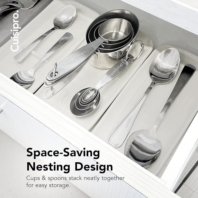 CUISIPRO Odd-Size Measuring Spoon SS 5pc Set - Image 3