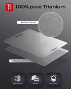 Titanium Cutting Board, Food Grade 100% Pure Titanium Cutting Boards - Image 3