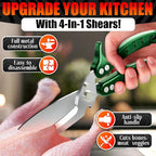 Heavy Duty Poultry Shears – Kitchen Shears Dishwasher Safe, Spring-Loaded - Image 4