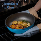 CAROTE 21pcs Pots and Pans Set, Nonstick Cookware Set Detachable Handle - Image 5