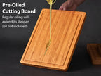 Allsum Carbonized Bamboo Wood Cutting Boards - Image 6