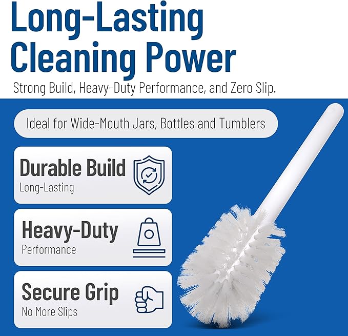SPARTA 367600TC02 Plastic Household Dish Brush, Dish Brush, Dish Scrub Brush - Image 4