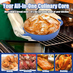 6QT Enameled Cast Iron Dutch Oven - Image 6