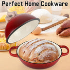 Enameled Cast Iron Bread Oven, Dutch Oven Pot - Image 5