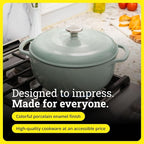 Lodge Essential Enamel Cast Iron Dutch Oven - Image 6