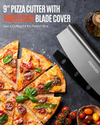 Pizza Peel Aluminum Pizza Spatula, 9 inch Metal Pizza Paddle - Image 4