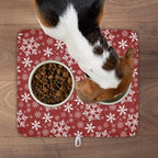 Christmas Dish Drying Mat for Kitchen Counter 18x16 Inch Xmas Snowflake Drying - Image 8